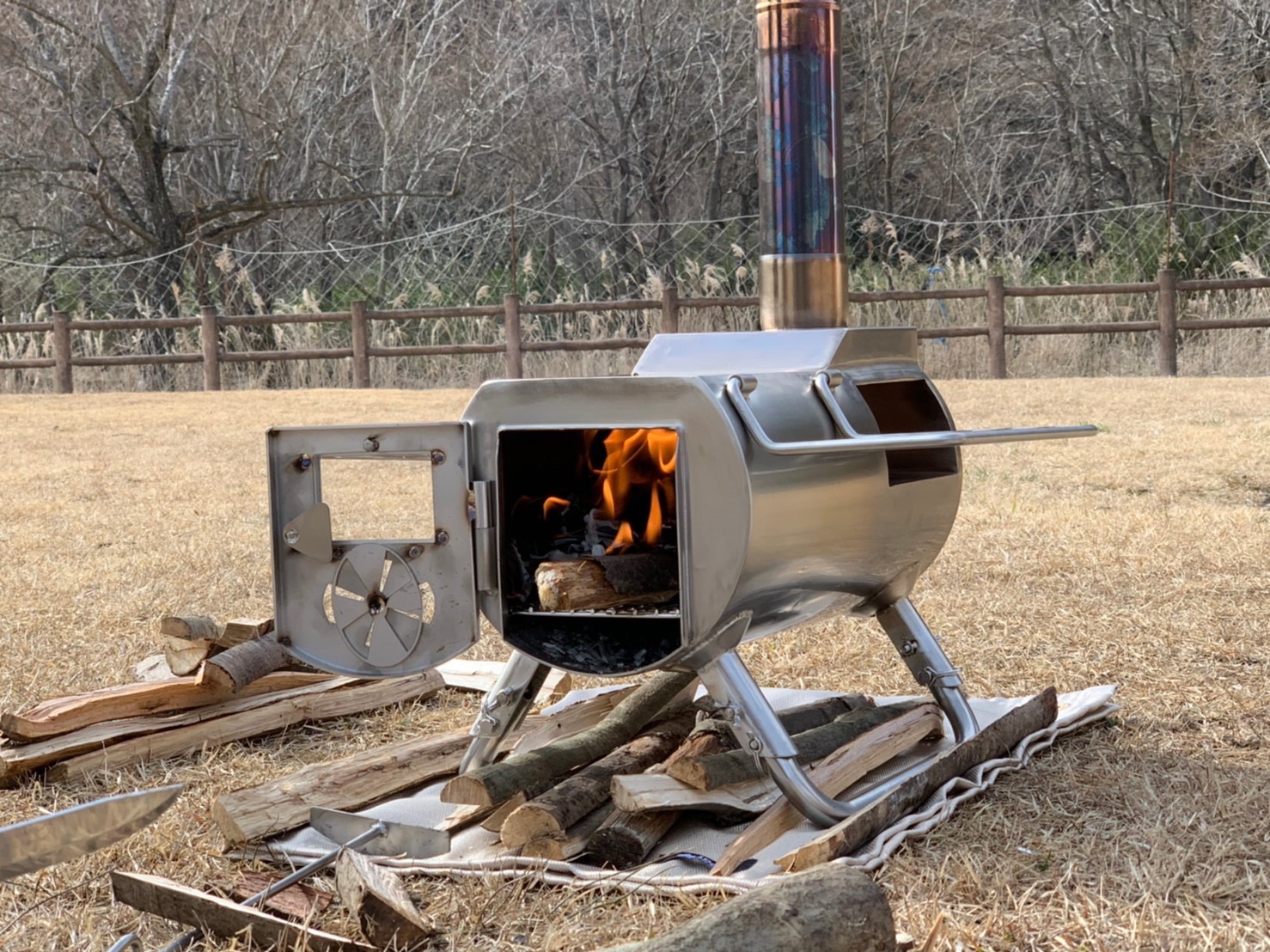 G-Stove Cooking View Tent Stove 本体セット