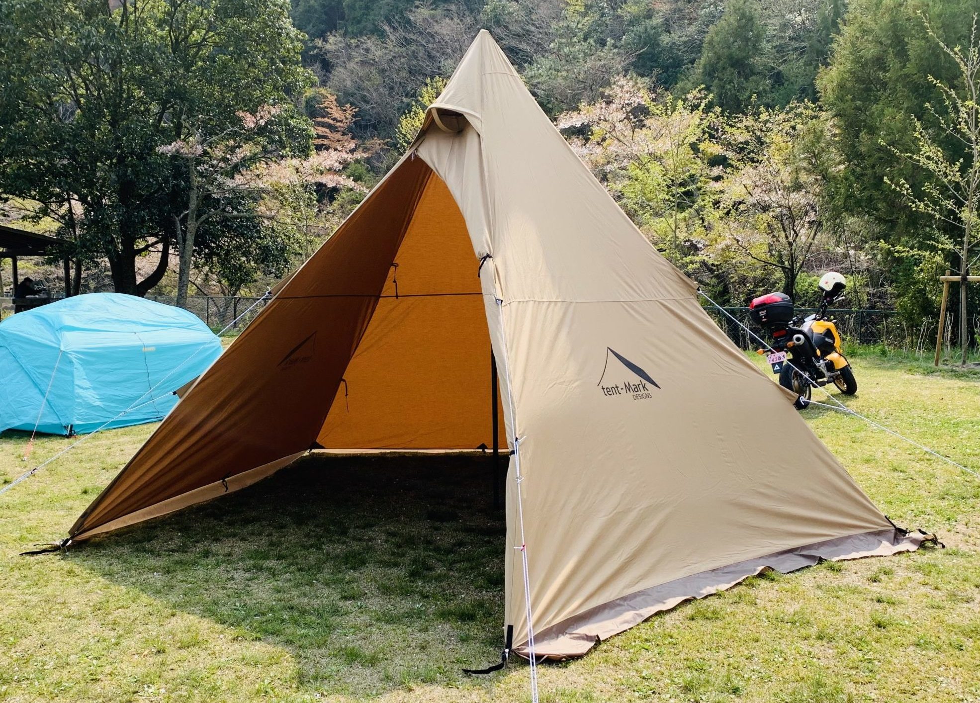 テンマクデザイン ファスナーサポートバー（tent-Mark DESIGNS）